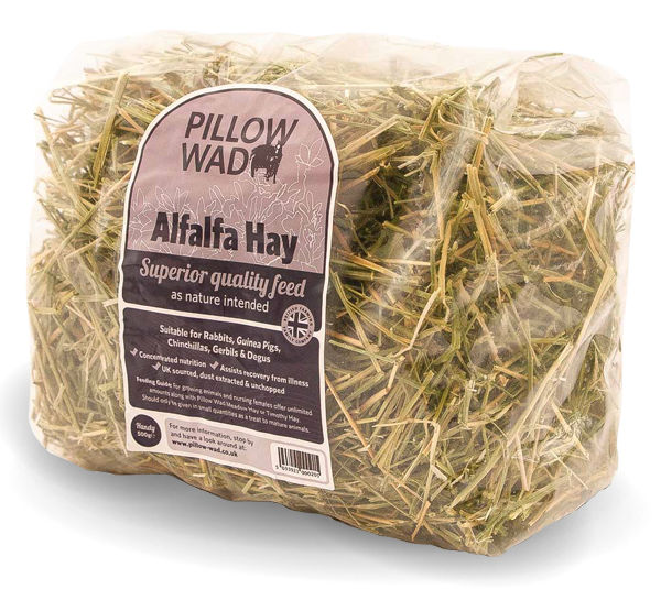Pillow wad Alfalfa Hay 500G
