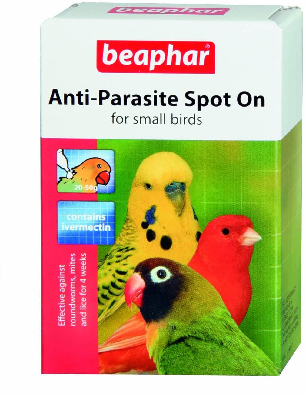 Beaphar Anti-Parasite Spot-on for Small Birds