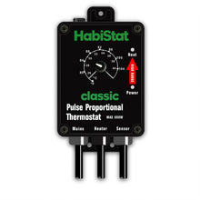 Load image into Gallery viewer, HabiStat Pulse Thermostat, Black, High Range, 600 Watt
