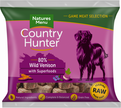 Natures Menu Country Raw Nuggets Hunter Venison