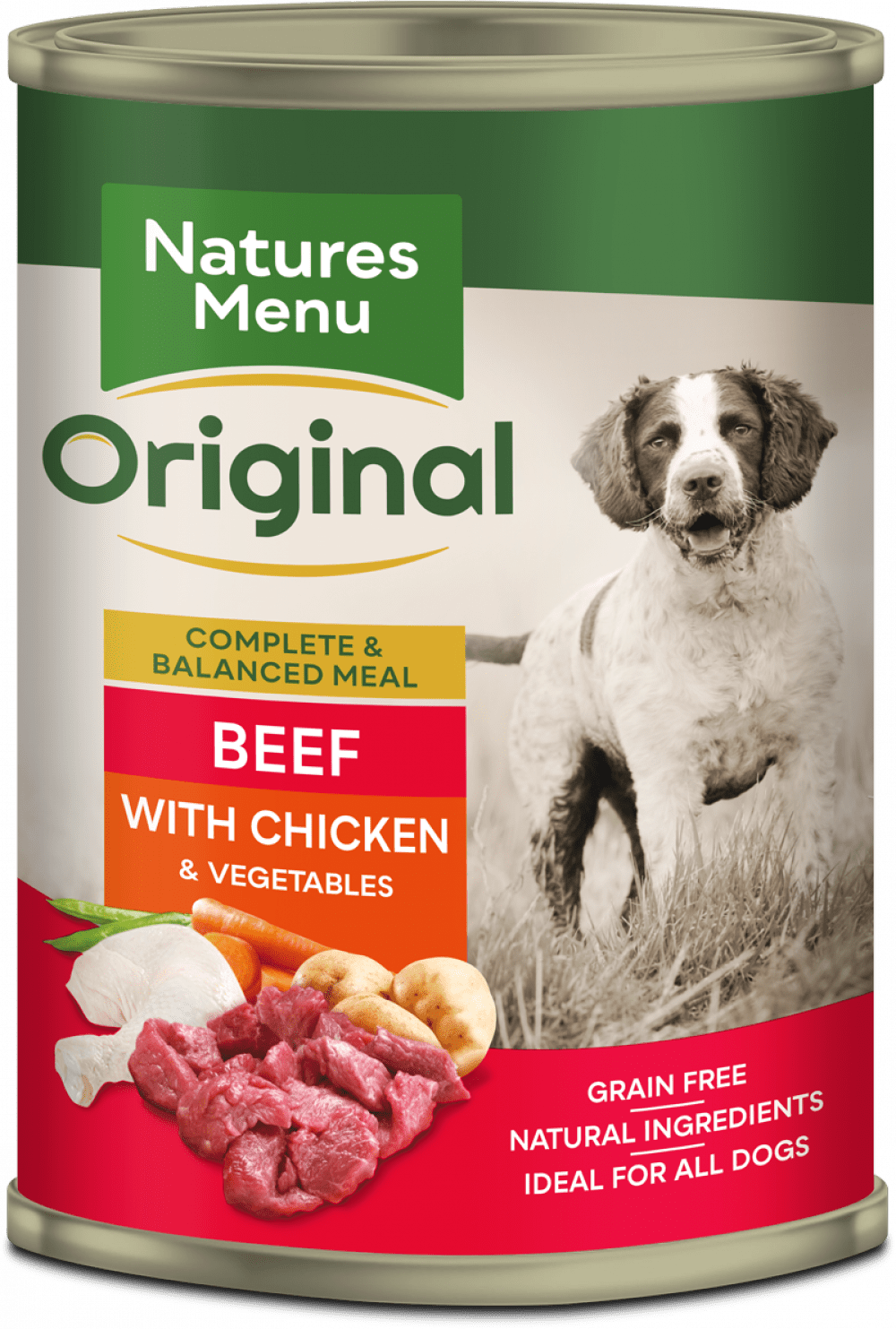 Natures Menu Original Can Beef with Chicken And Vegetables