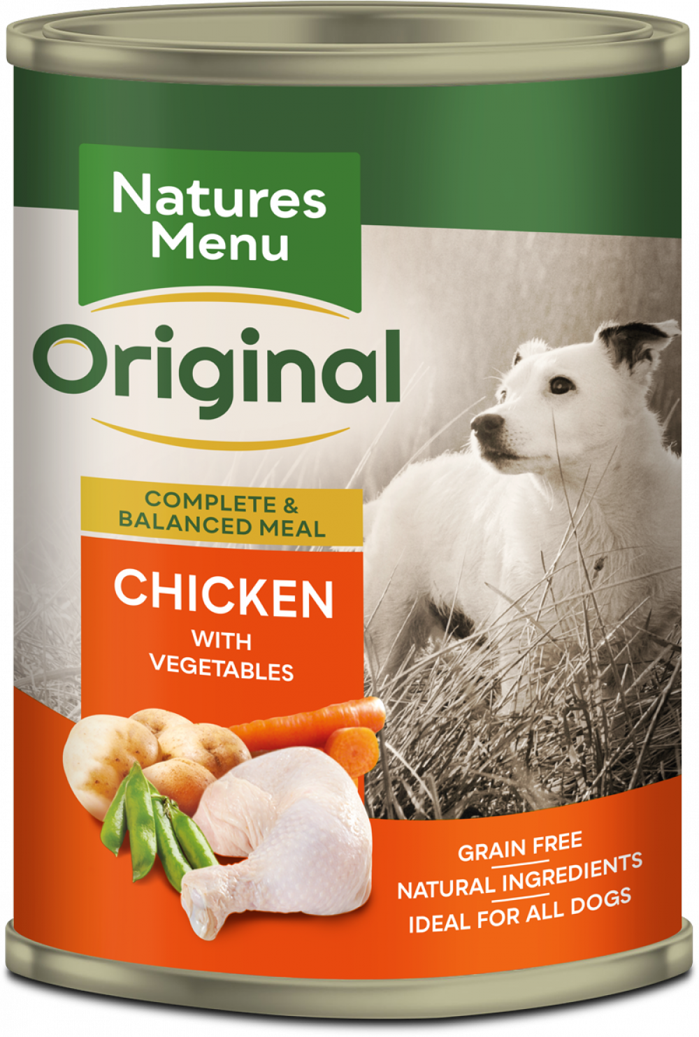 Natures Menu Original Can Chicken With Vegetables