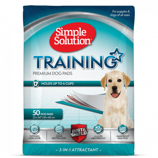 Simple Solution Puppy Training Pads, 56pads