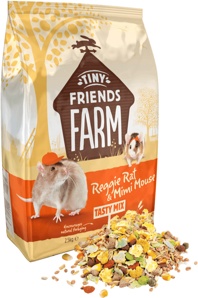 Tiny Friends Farm Reggie Rat & Mimi Mouse Tasty Mix